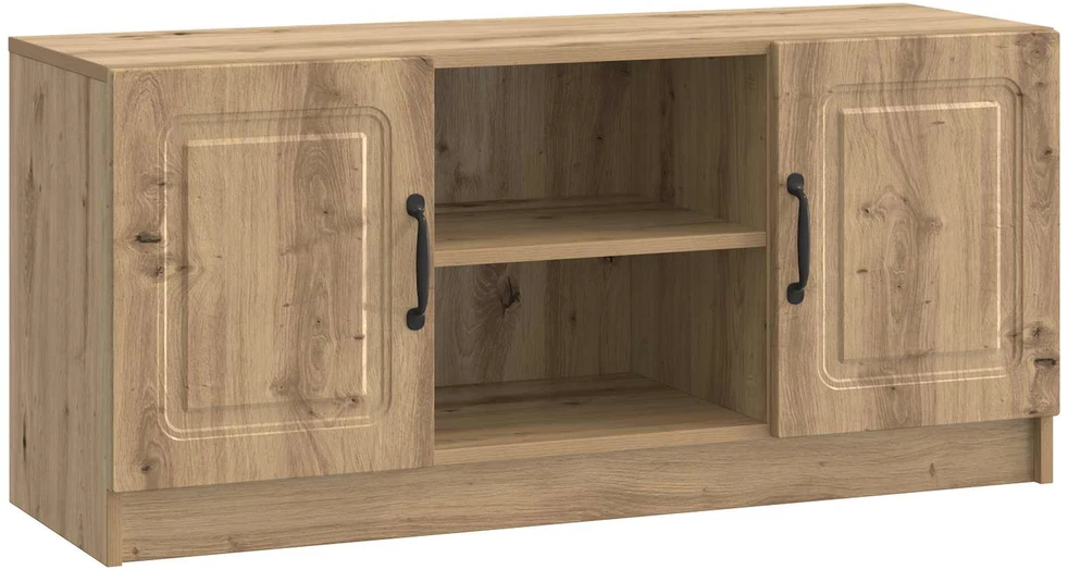 TV staliukas Televizoriaus spintelė 102 x 34,5 x 47 cm Artisano ąžuolo