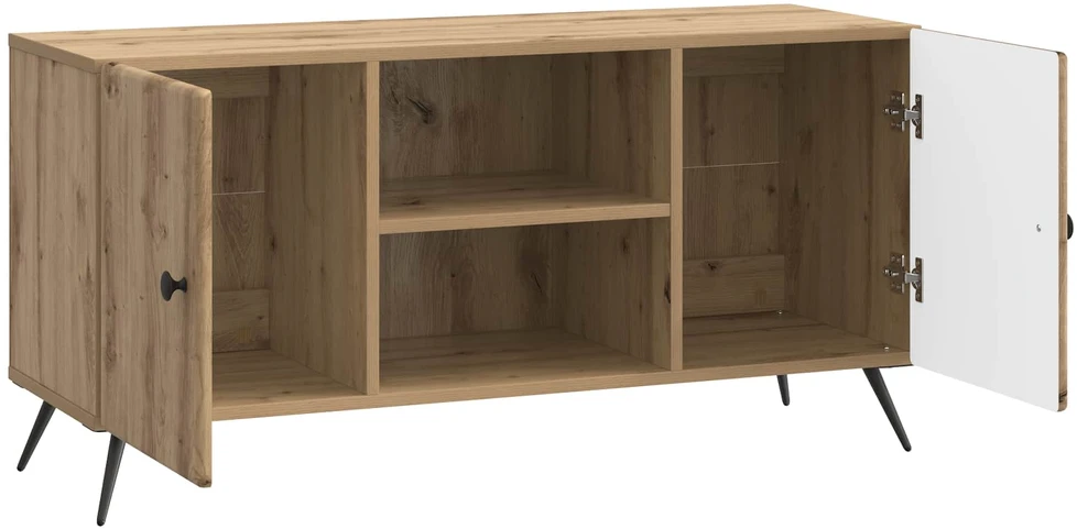 TV staliukas Televizoriaus spintelė 102 x 34,5 x 50 cm Artisano ąžuolo