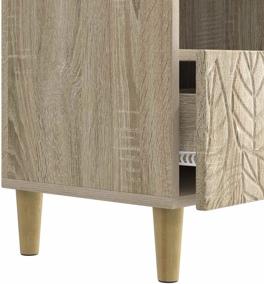 TV staliukas Televizoriaus spintelė 102 x 34,5 x 50 cm Sonoma ąžuolas