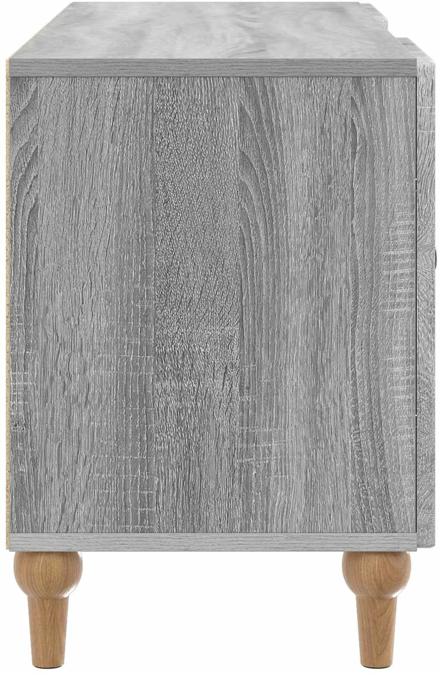 TV staliukas Televizoriaus spintelė 102 x 34,5 x 50 cm Pilka sonoma ąžuolo