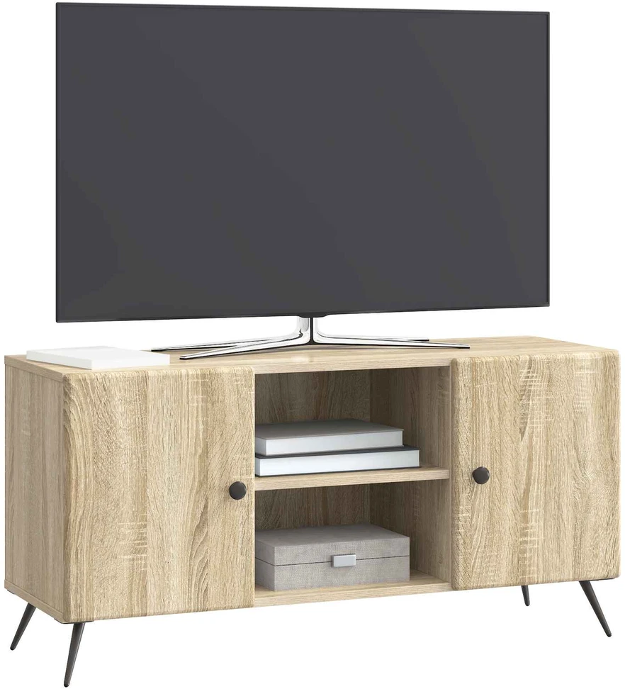 TV staliukas Televizoriaus spintelė 102 x 34,5 x 50 cm Sonoma ąžuolas