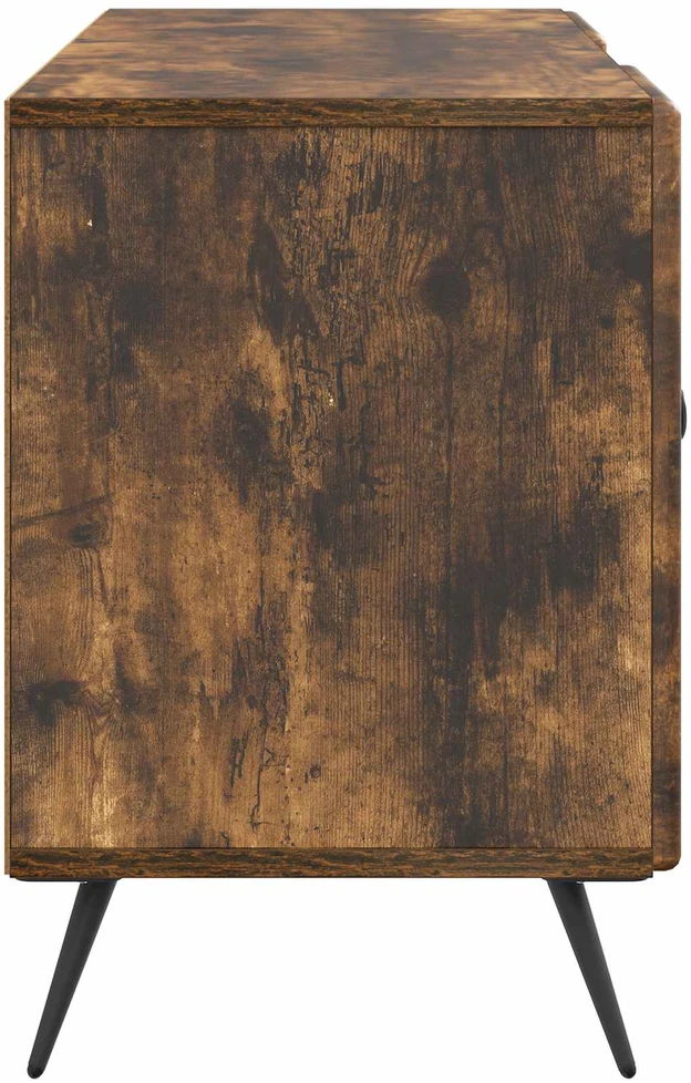 TV staliukas Televizoriaus spintelė 102 x 34,5 x 50 cm Dūminio ąžuolo