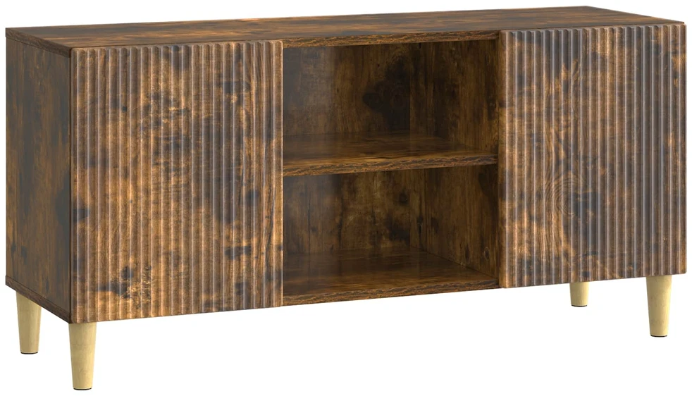 TV staliukas Televizoriaus spintelė 102 x 34,5 x 50 cm Dūminio ąžuolo