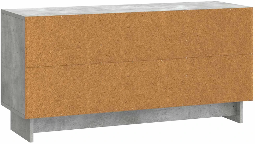 TV staliukas Televizoriaus spintelė 102 x 34,5 x 50 cm Betono pilka