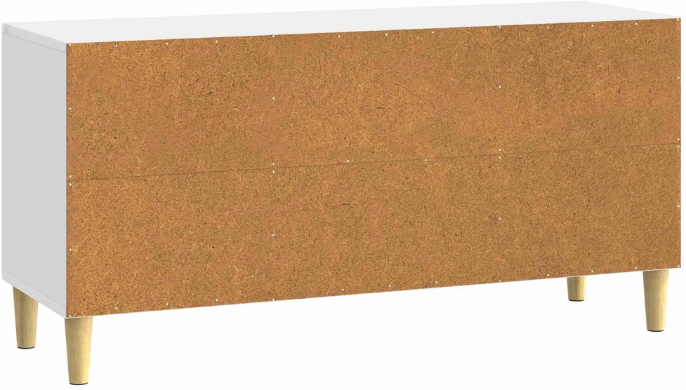 TV staliukas Televizoriaus spintelė 102 x 34,5 x 50 cm Itin blizgi balta