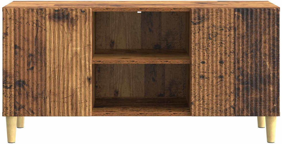 TV staliukas Televizoriaus spintelė 102 x 34,5 x 50 cm Sendintos medienos