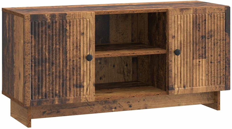 TV staliukas Televizoriaus spintelė 102 x 34,5 x 50 cm Sendintos medienos