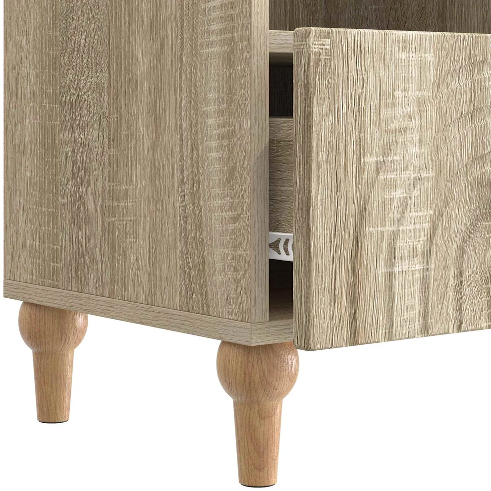 TV staliukas Televizoriaus spintelė 102 x 34,5 x 50 cm Sonoma ąžuolas