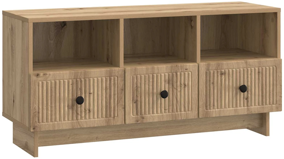 TV staliukas Televizoriaus spintelė 102 x 34,5 x 50 cm Artisano ąžuolo