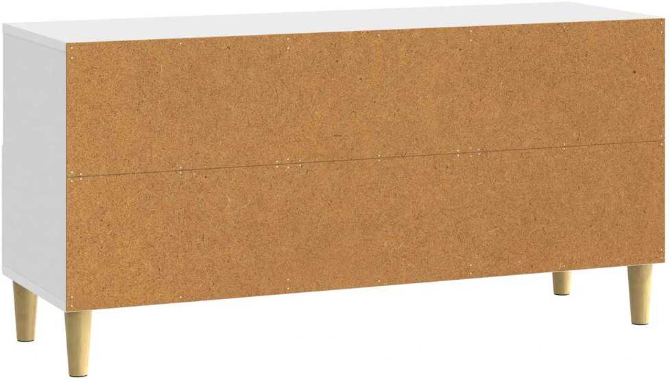 TV staliukas Televizoriaus spintelė 102 x 34,5 x 50 cm Itin blizgi balta