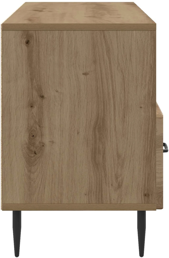 TV staliukas Televizoriaus spintelė 102 x 34,5 x 50 cm Artisano ąžuolo