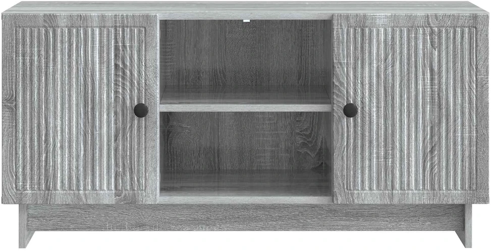 TV staliukas Televizoriaus spintelė 102 x 34,5 x 50 cm Pilka Sonoma