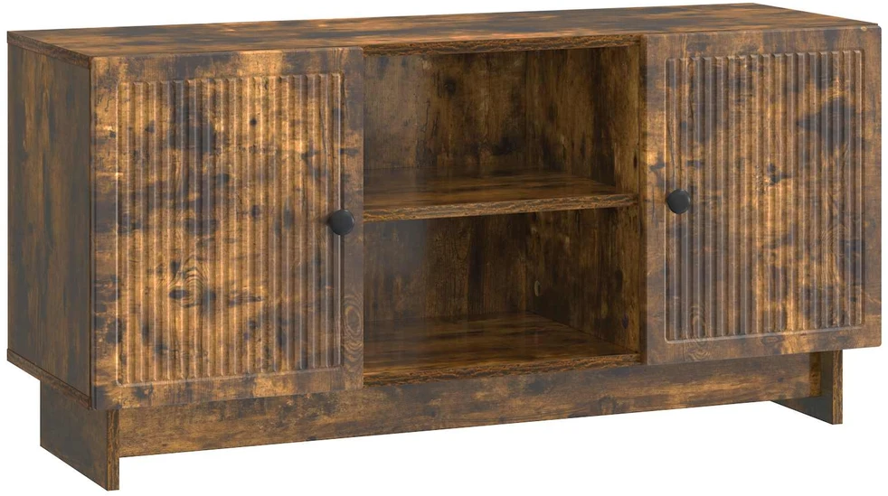 TV staliukas Televizoriaus spintelė 102 x 34,5 x 50 cm Dūminio ąžuolo