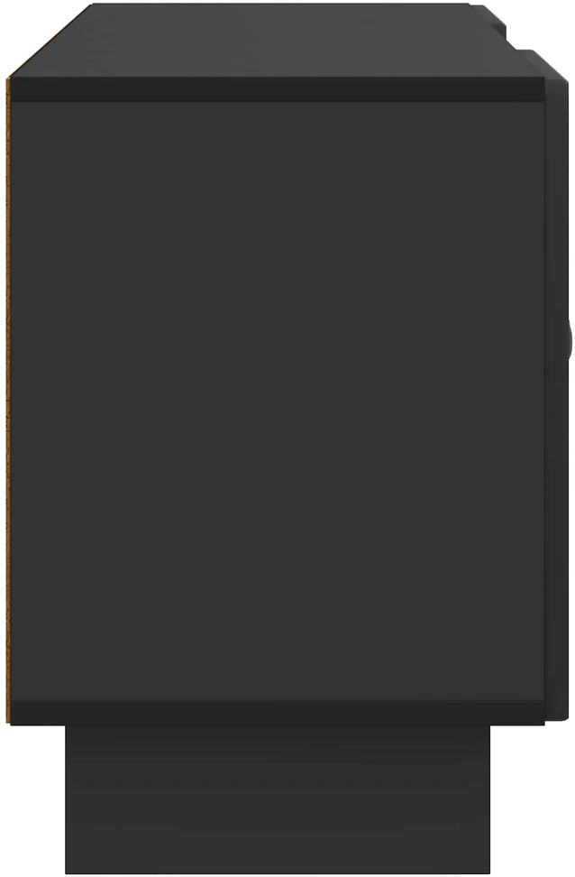 TV staliukas Televizoriaus spintelė 102 x 34,5 x 50 cm Juoda