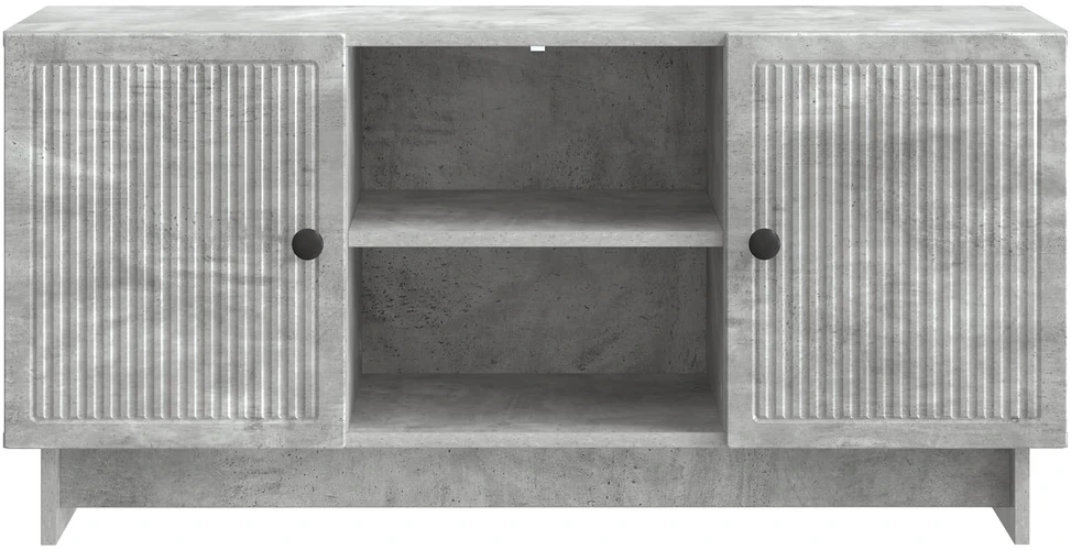 TV staliukas Televizoriaus spintelė 102 x 34,5 x 50 cm Betono pilka