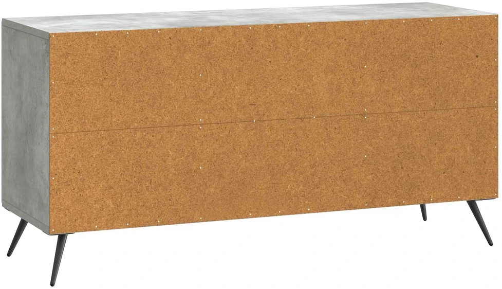 TV staliukas Televizoriaus spintelė 102 x 34,5 x 50 cm Betono pilka