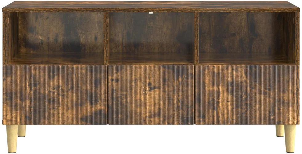 TV staliukas Televizoriaus spintelė 102 x 34,5 x 50 cm Dūminio ąžuolo