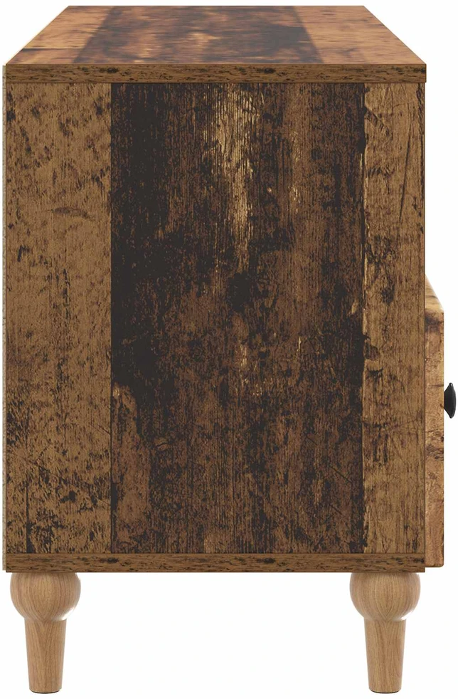 TV staliukas Televizoriaus spintelė 102 x 34,5 x 50 cm Senas medis