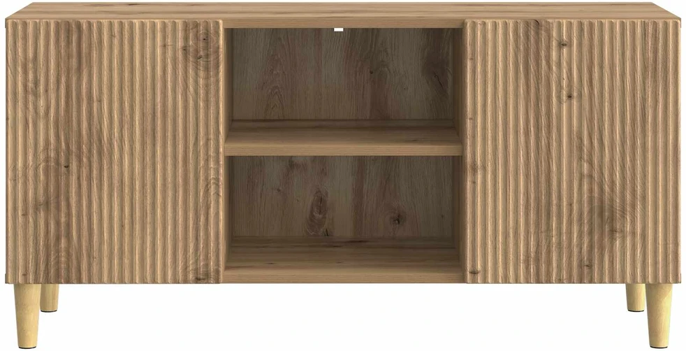 TV staliukas Televizoriaus spintelė 102 x 34,5 x 50 cm Artisano ąžuolo