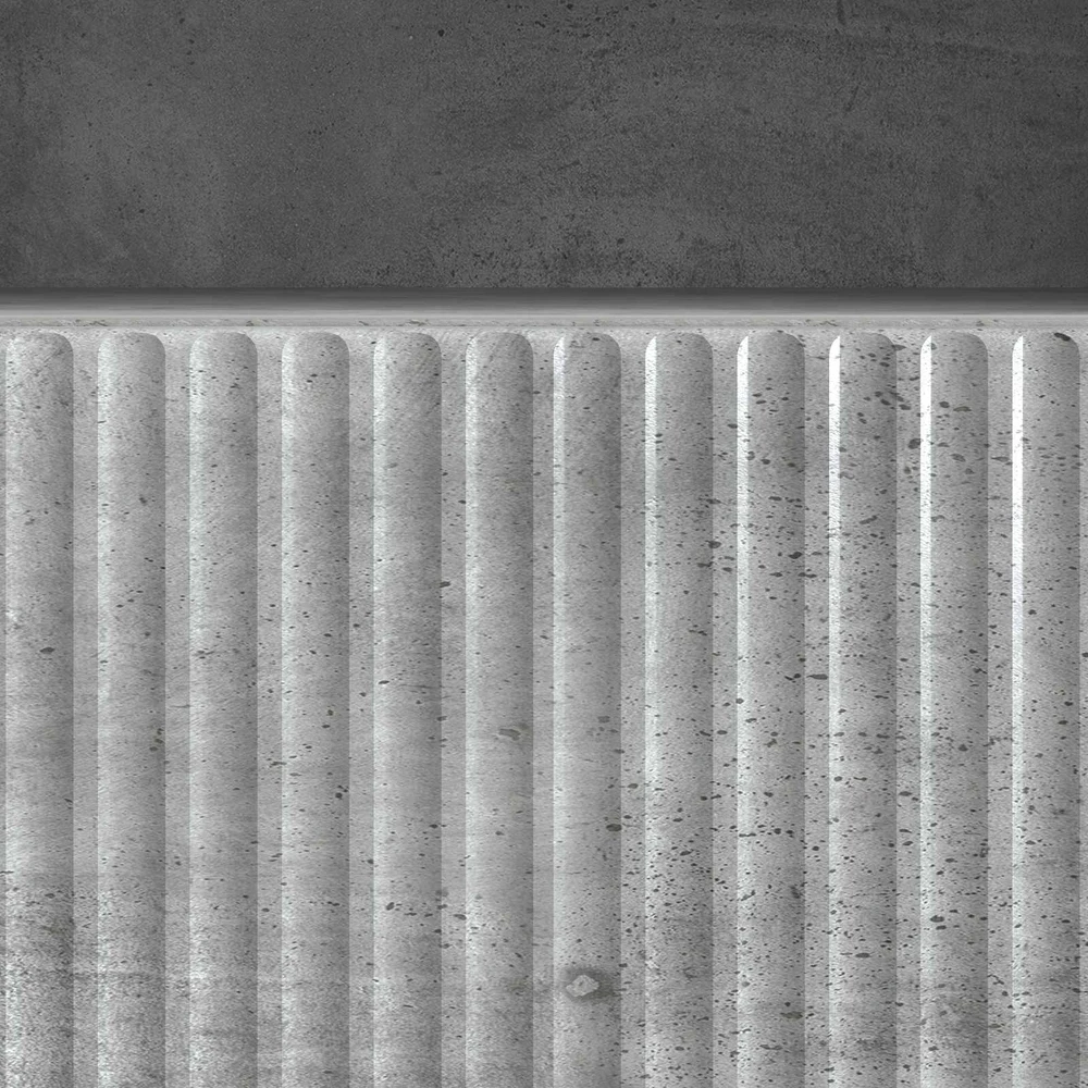 TV staliukas Televizoriaus spintelė 102 x 34,5 x 50 cm Betono pilka
