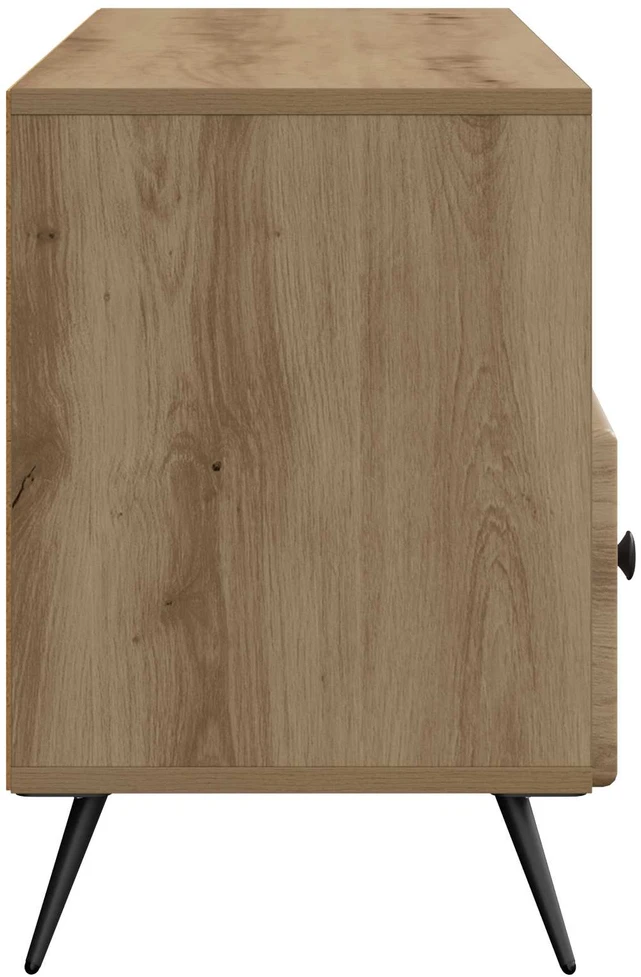 TV staliukas Televizoriaus spintelė 102 x 34,5 x 50 cm Artisano ąžuolo