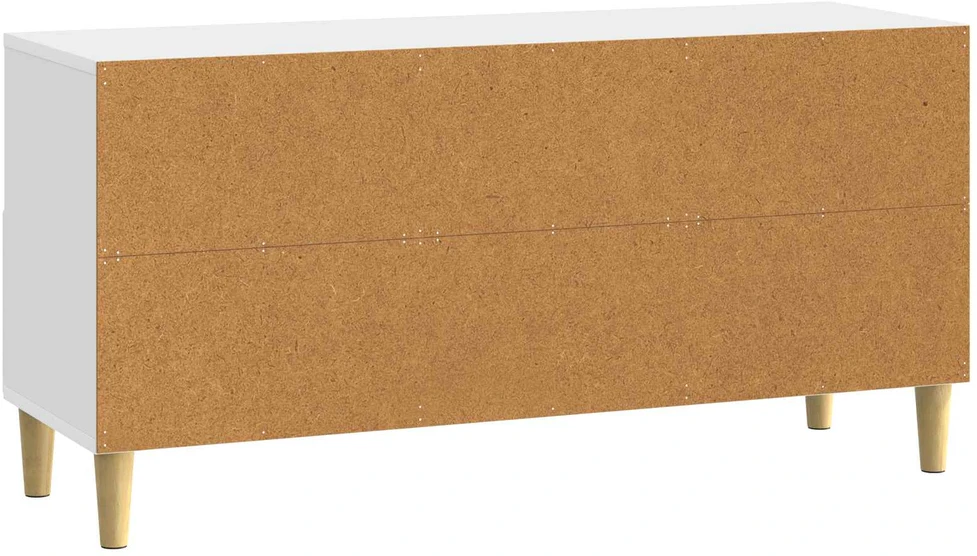 TV staliukas Televizoriaus spintelė 102 x 34,5 x 50 cm Balta