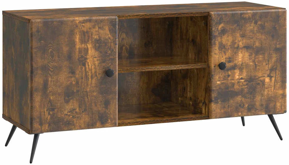 TV staliukas Televizoriaus spintelė 102 x 34,5 x 50 cm Dūminio ąžuolo
