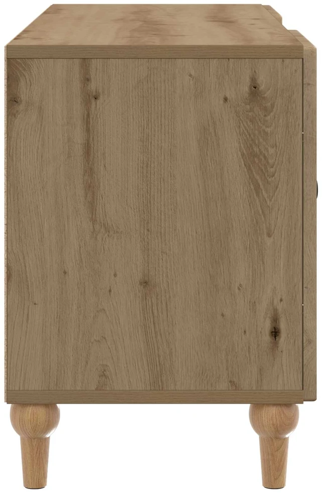 TV staliukas Televizoriaus spintelė 102 x 34,5 x 50 cm Artisano ąžuolo