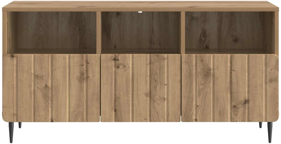 TV staliukas Televizoriaus spintelė 102 x 34,5 x 50 cm Artisano ąžuolo