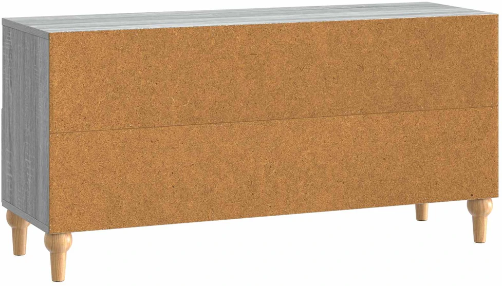 TV staliukas Televizoriaus spintelė 102 x 34,5 x 50 cm Pilka Sonoma
