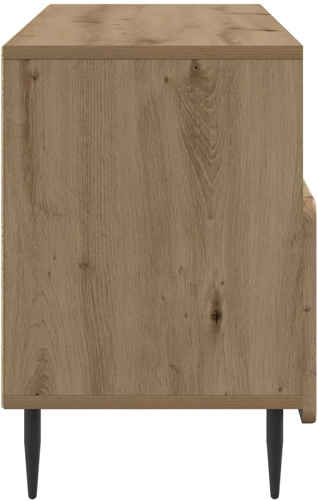 TV staliukas Televizoriaus spintelė 102 x 34,5 x 50 cm Artisano ąžuolo