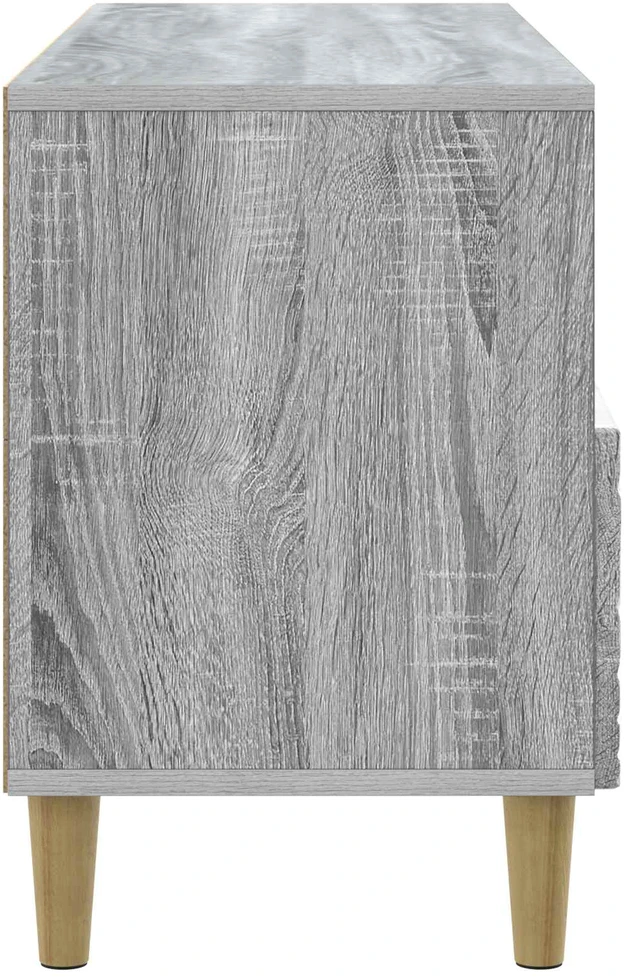 TV staliukas Televizoriaus spintelė 102 x 34,5 x 50 cm Pilka Sonoma