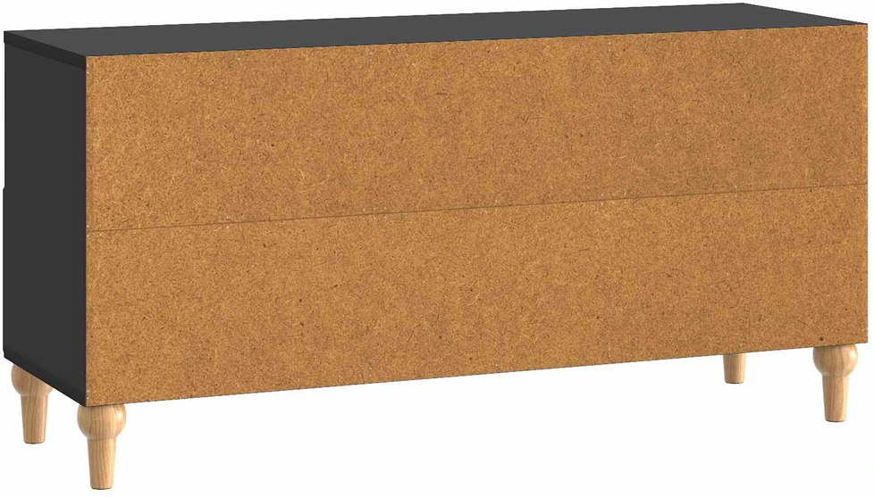 TV staliukas Televizoriaus spintelė 102 x 34,5 x 50 cm Juodas