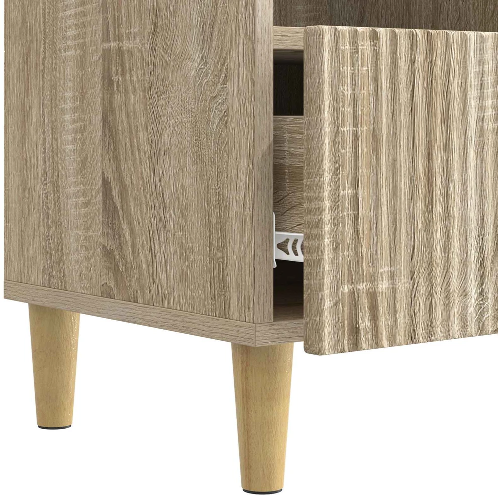 TV staliukas Televizoriaus spintelė 102 x 34,5 x 50 cm Sonoma ąžuolas