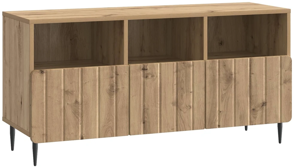 TV staliukas Televizoriaus spintelė 102 x 34,5 x 50 cm Artisano ąžuolo