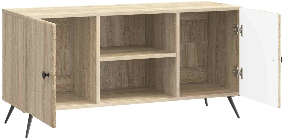 TV staliukas Televizoriaus spintelė 102 x 34,5 x 50 cm Sonoma ąžuolas