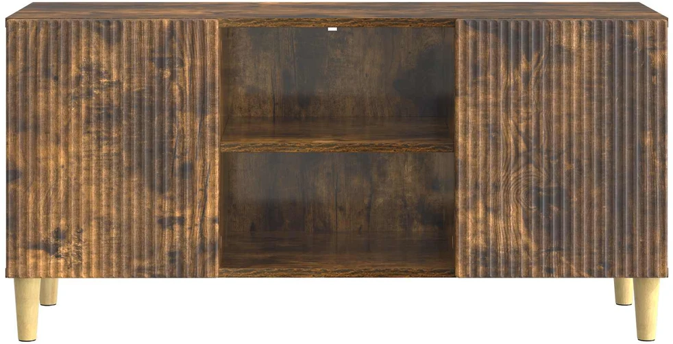 TV staliukas Televizoriaus spintelė 102 x 34,5 x 50 cm Dūminio ąžuolo