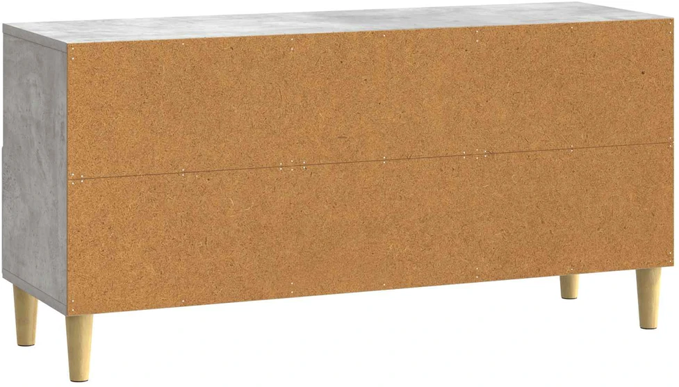 TV staliukas Televizoriaus spintelė 102 x 34,5 x 50 cm Betono pilka