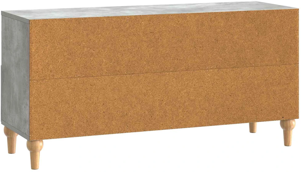 TV staliukas Televizoriaus spintelė 102 x 34,5 x 50 cm Betono Pilka