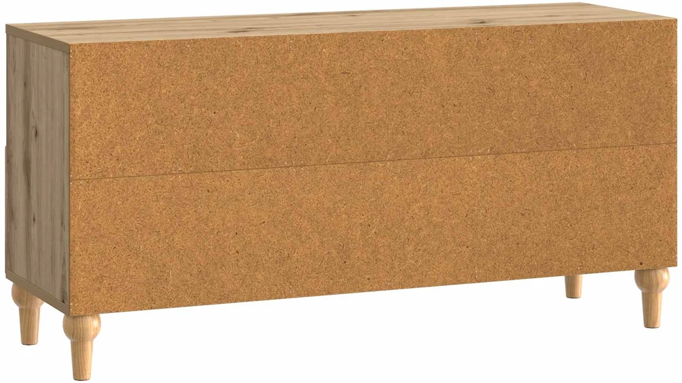 TV staliukas Televizoriaus spintelė 102 x 34,5 x 50 cm Amatinė Ąžuolas