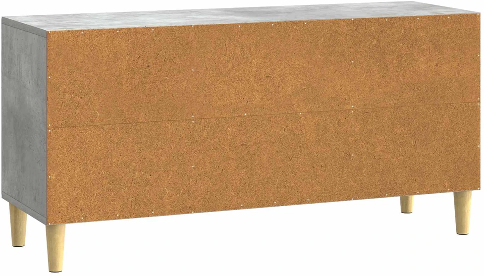 TV staliukas Televizoriaus spintelė 102 x 34,5 x 50 cm Betono pilka