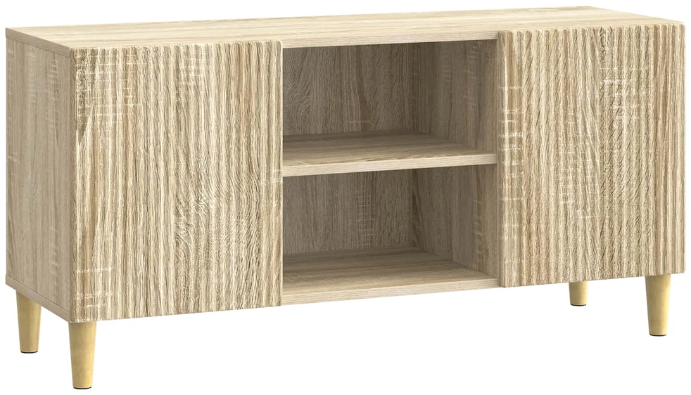 TV staliukas Televizoriaus spintelė 102 x 34,5 x 50 cm Sonoma ąžuolas