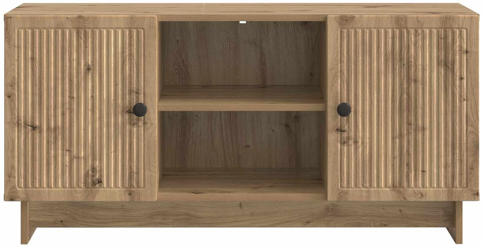 TV staliukas Televizoriaus spintelė 102 x 34,5 x 50 cm Artisano ąžuolo