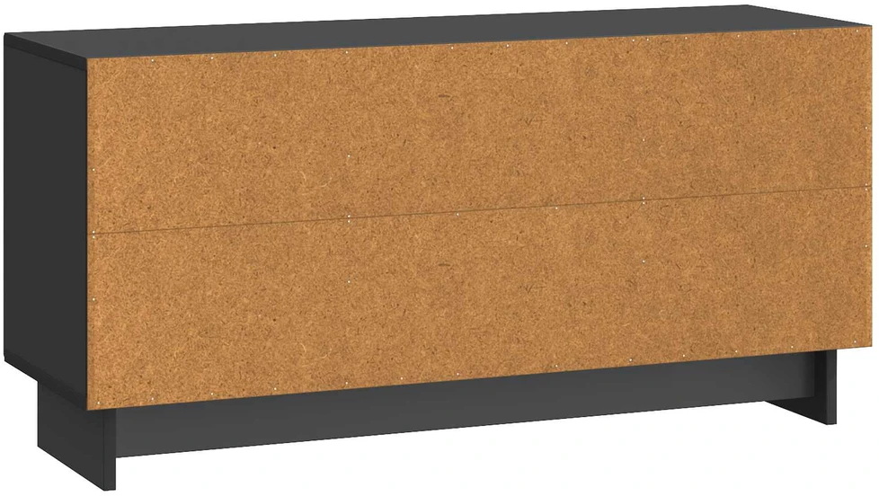 TV staliukas Televizoriaus spintelė 102 x 34,5 x 50 cm Juoda