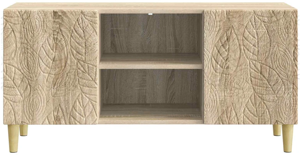 TV staliukas Televizoriaus spintelė 102 x 34,5 x 50 cm Sonoma ąžuolas