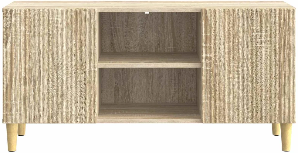 TV staliukas Televizoriaus spintelė 102 x 34,5 x 50 cm Sonoma ąžuolas