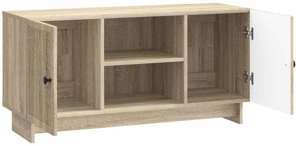 TV staliukas Televizoriaus spintelė 102 x 34,5 x 50 cm Sonoma ąžuolas