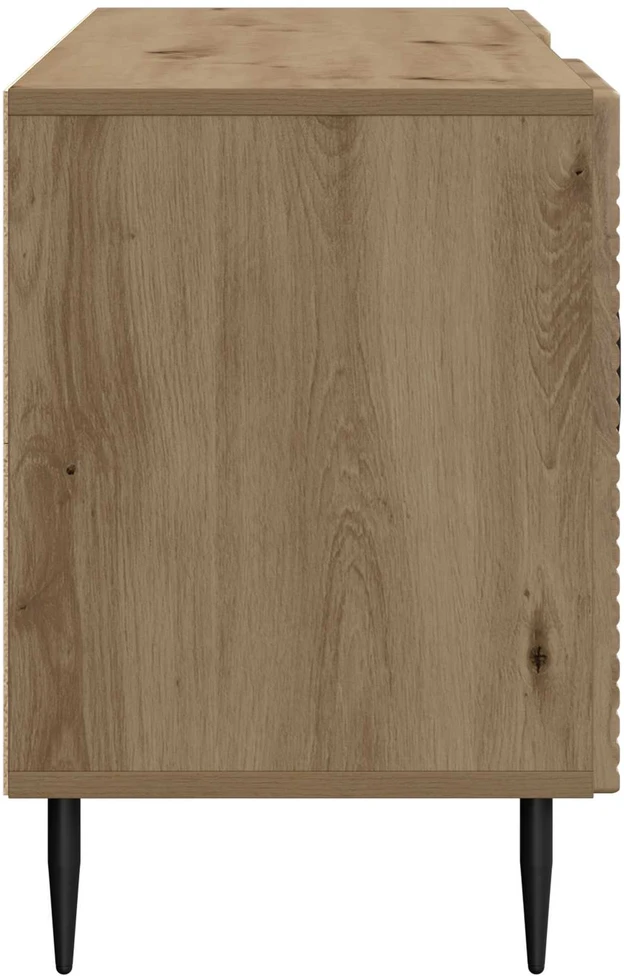 TV staliukas Televizoriaus spintelė 102 x 34,5 x 50 cm Artisano ąžuolo