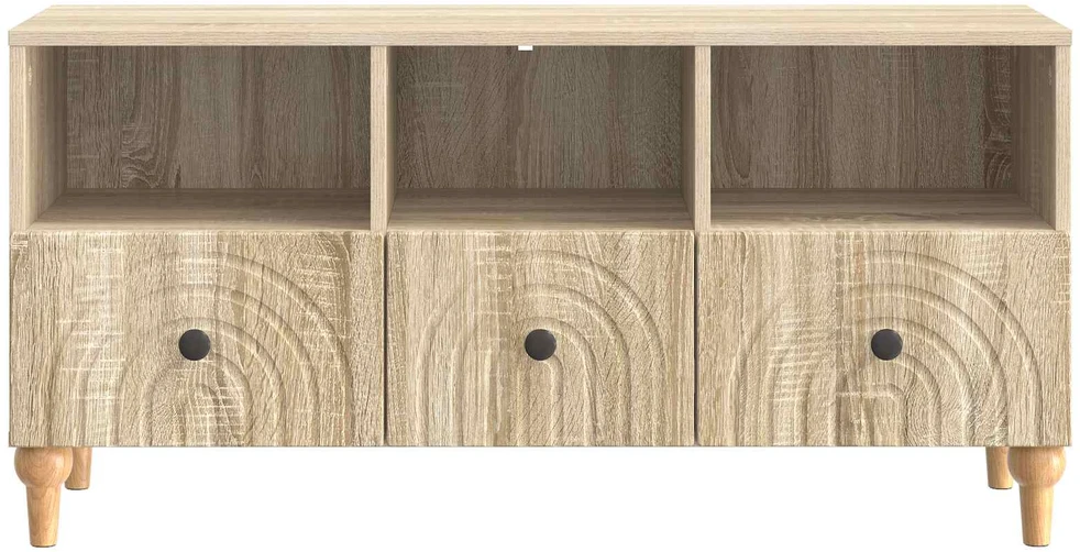 TV staliukas Televizoriaus spintelė 102 x 34,5 x 50 cm Sonoma ąžuolas