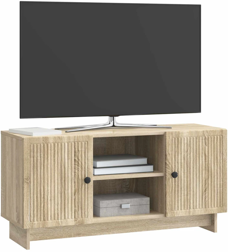 TV staliukas Televizoriaus spintelė 102 x 34,5 x 50 cm Sonoma ąžuolas